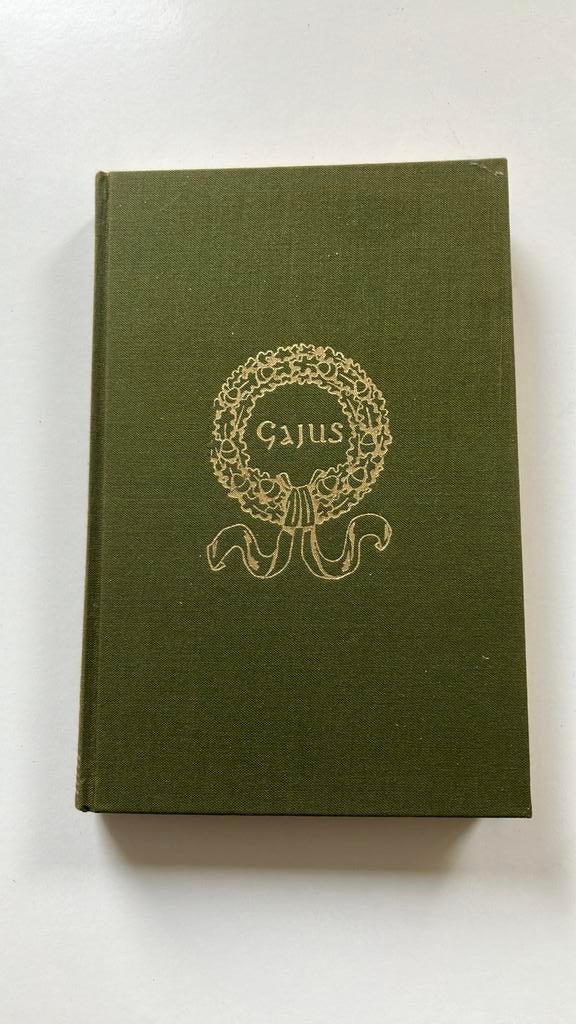 De instituten van Gajus, Ophalen of Verzenden, Zo goed als nieuw, Juridisch en Recht