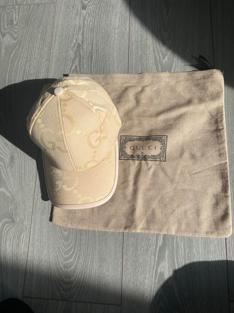 Bonnet Gucci beige, Enlèvement ou Envoi, Neuf, One size fits all, Casquette