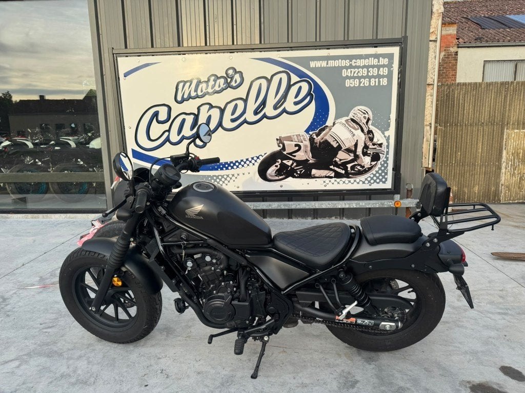 Honda	Rebel 500, Motoren, Bedrijf, 12 t/m 35 kW, 500 cc
