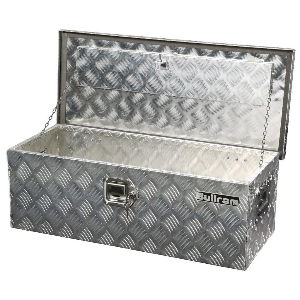 Bullram opbergkist traanplaat ( 767 x 327 x 257 mm ), Verzenden