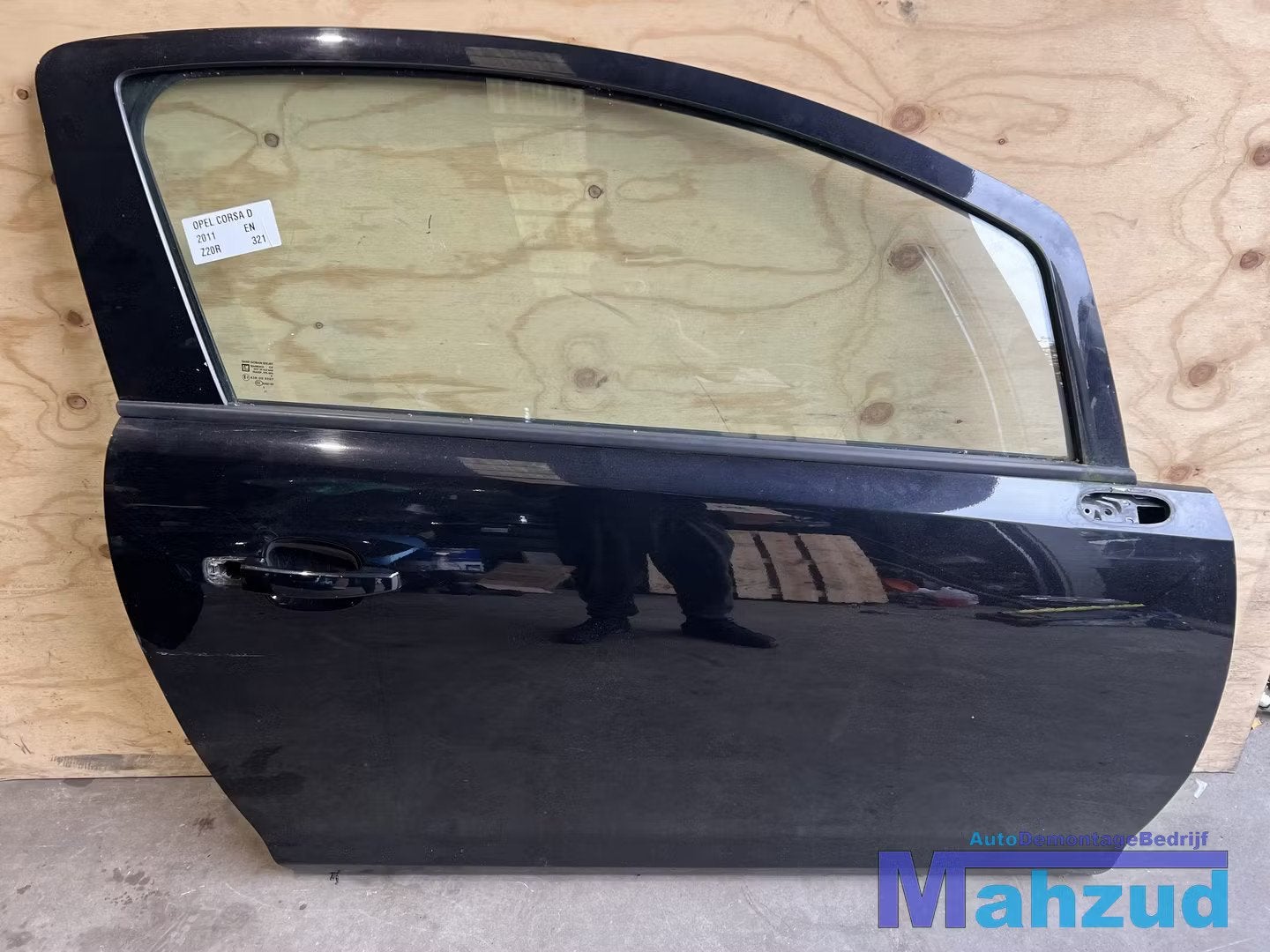 OPEL CORSA D Zwart Z20R Rechts deur portier 2006-2014, Auto-onderdelen, Gebruikt, Deur, Opel Automobile GmbH, Kontakt@opel-infoservice.de
