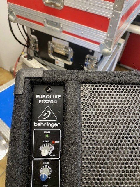 Vloermonitor 300W, Audio, Tv en Foto, Professionele apparaten, Ophalen, Zo goed als nieuw, Audio