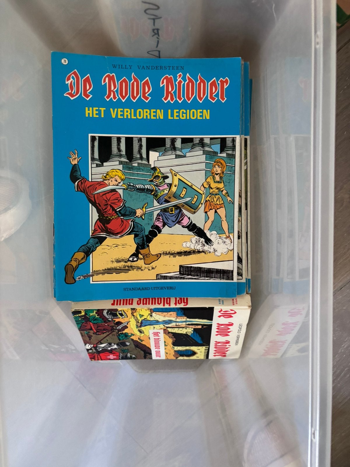 De Rode Ridder strips, Ophalen, Gelezen