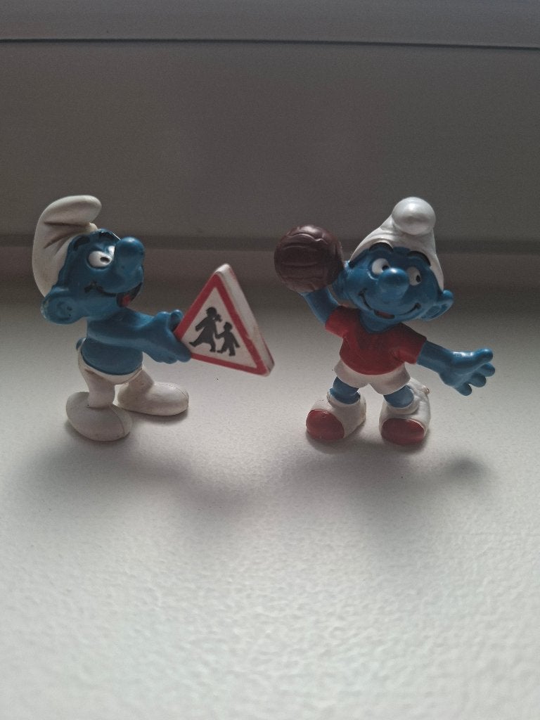 De Smurfen 20415 en 20155, Collections, Schtroumpfs, Enlèvement ou Envoi, Comme neuf