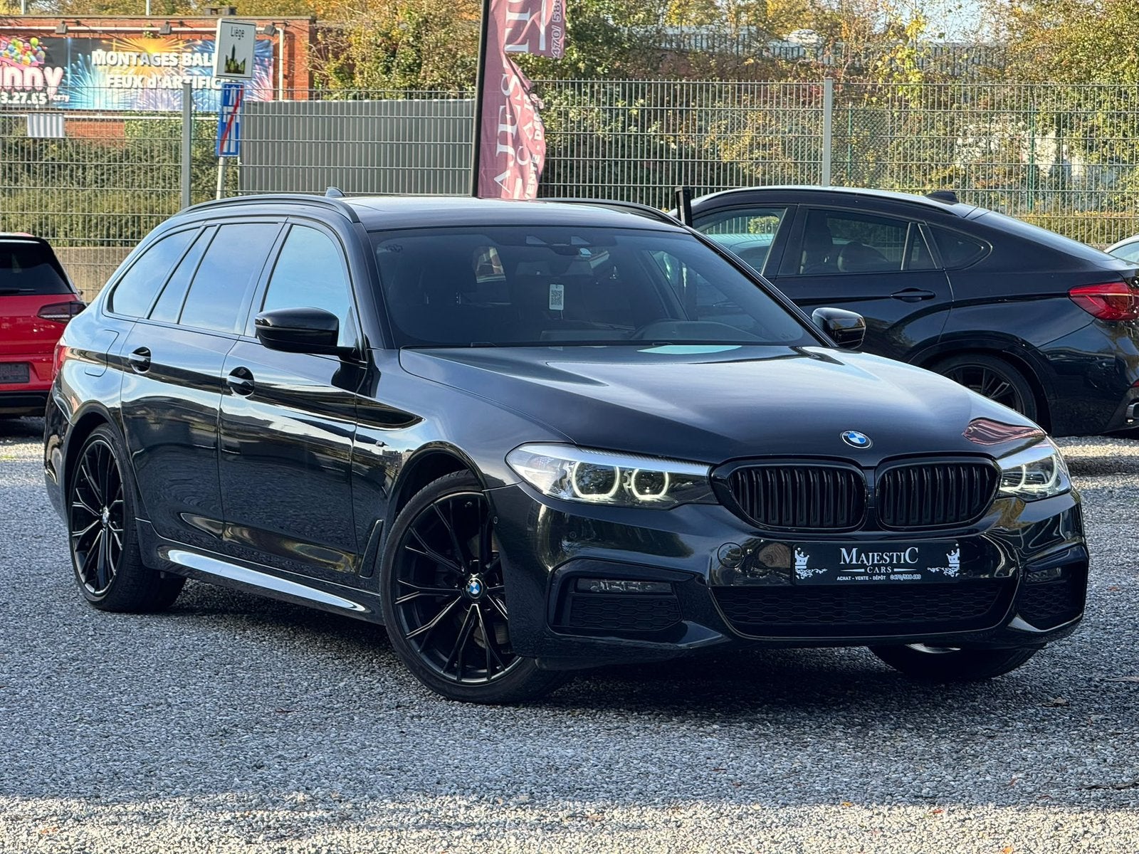 Bmw 520d Pack M Full équipé Boite auto 2020, Autos, Cuir, Euro 6, Entreprise, Noir