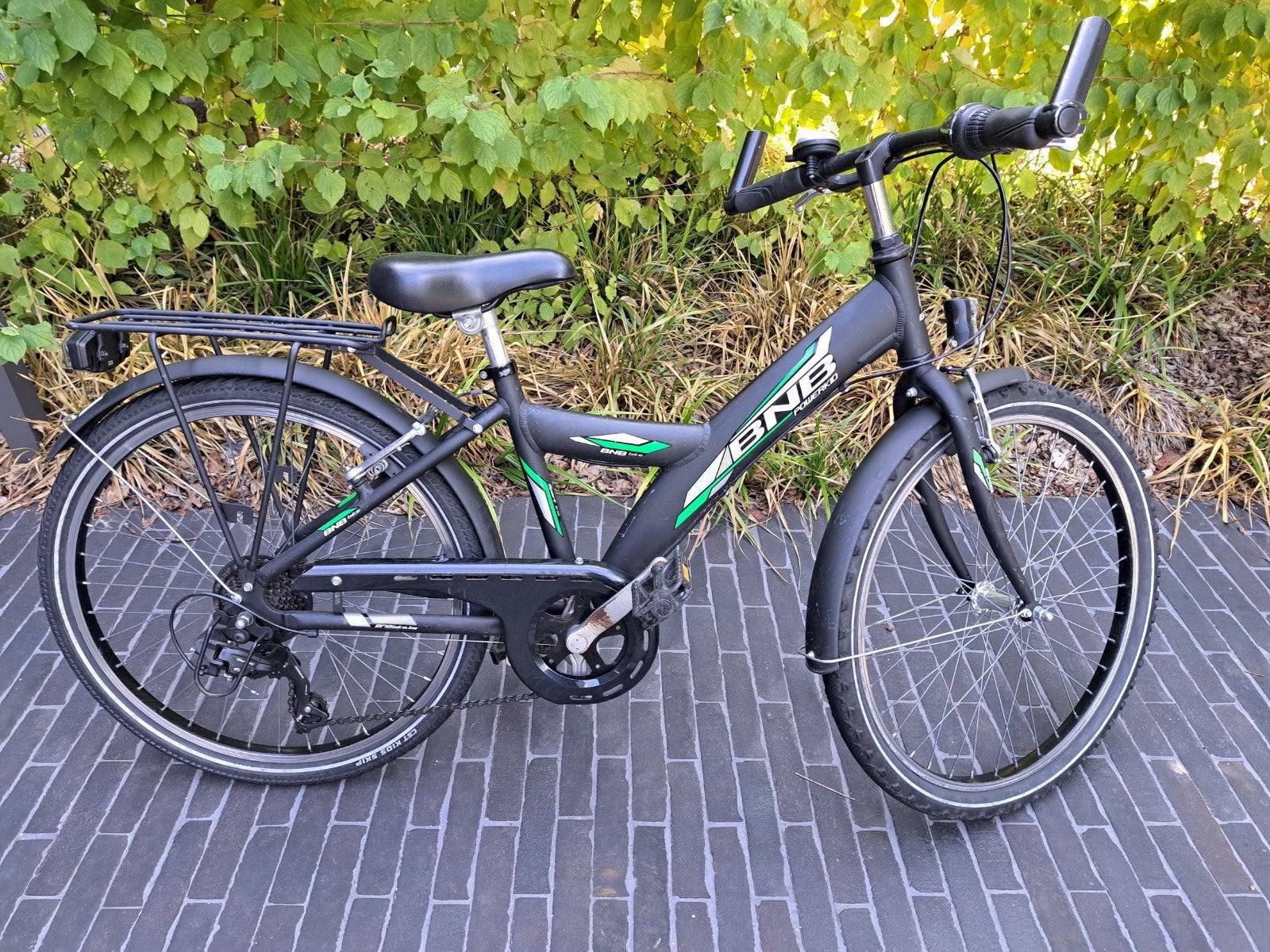 BNB powerkid jongensfiets 24 inch, Fietsen en Brommers, Ophalen, Velgrem, BNB Bike, Handrem
