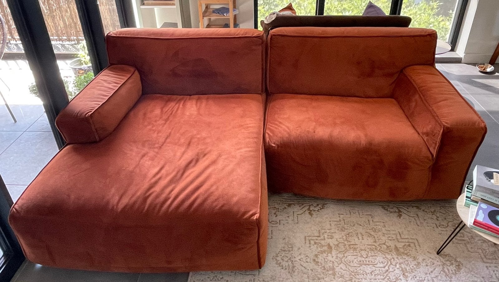 Fest Amsterdam Clay corner sofa longchair S left, Huis en Inrichting, Ophalen, Gebruikt, Stof