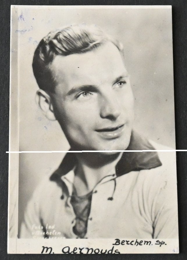 Berchem Sport Spelersfoto ' 40 / Marcel Aernoudts, Verzenden, Gebruikt, Poster, Plaatje of Sticker