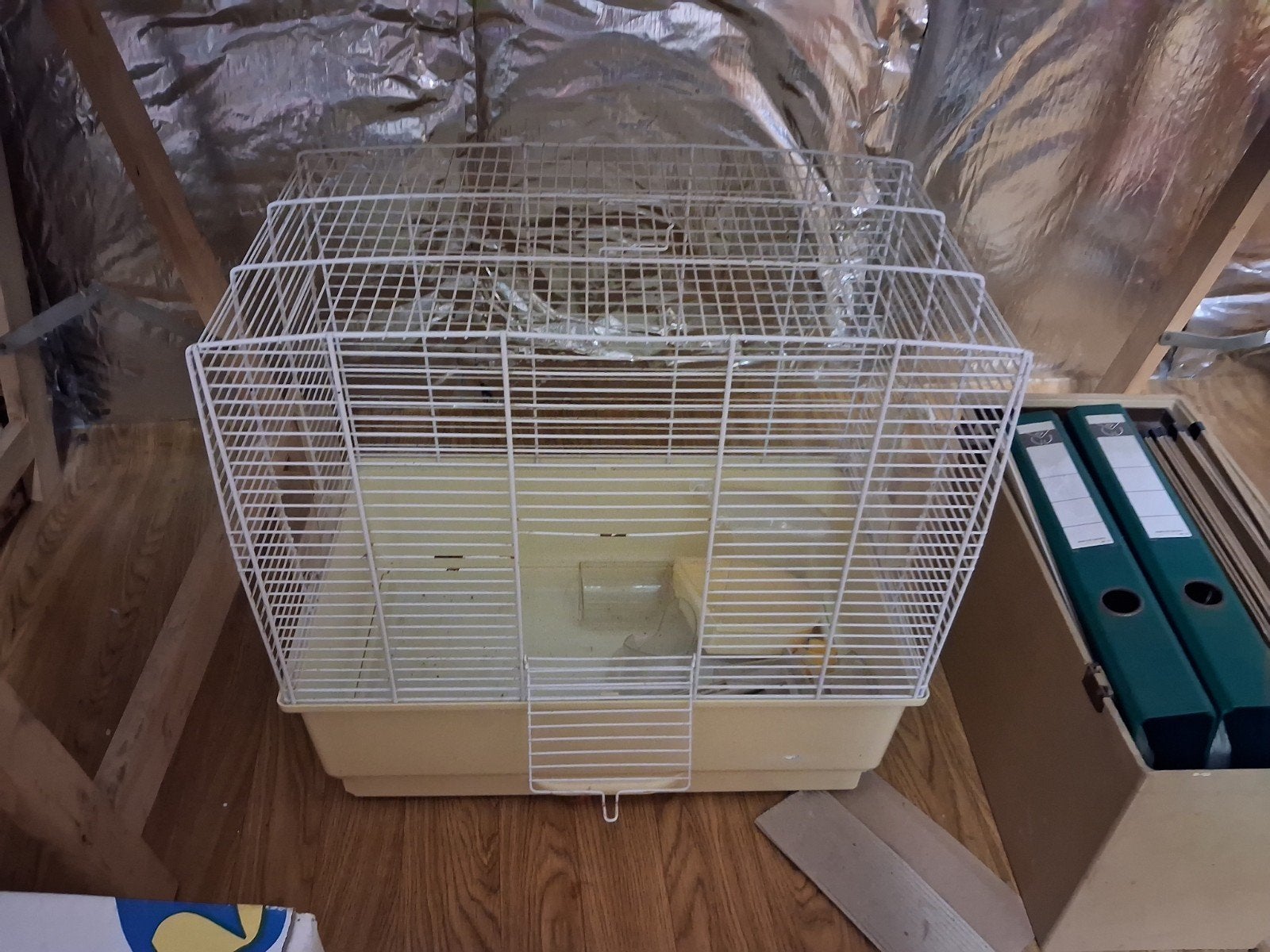 gratis vogelkooi, Ophalen, Gebruikt, Vogelkooi