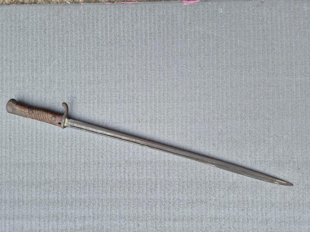 Bajonet  1 wo. Gestempeld  simson., Collections, Envoi