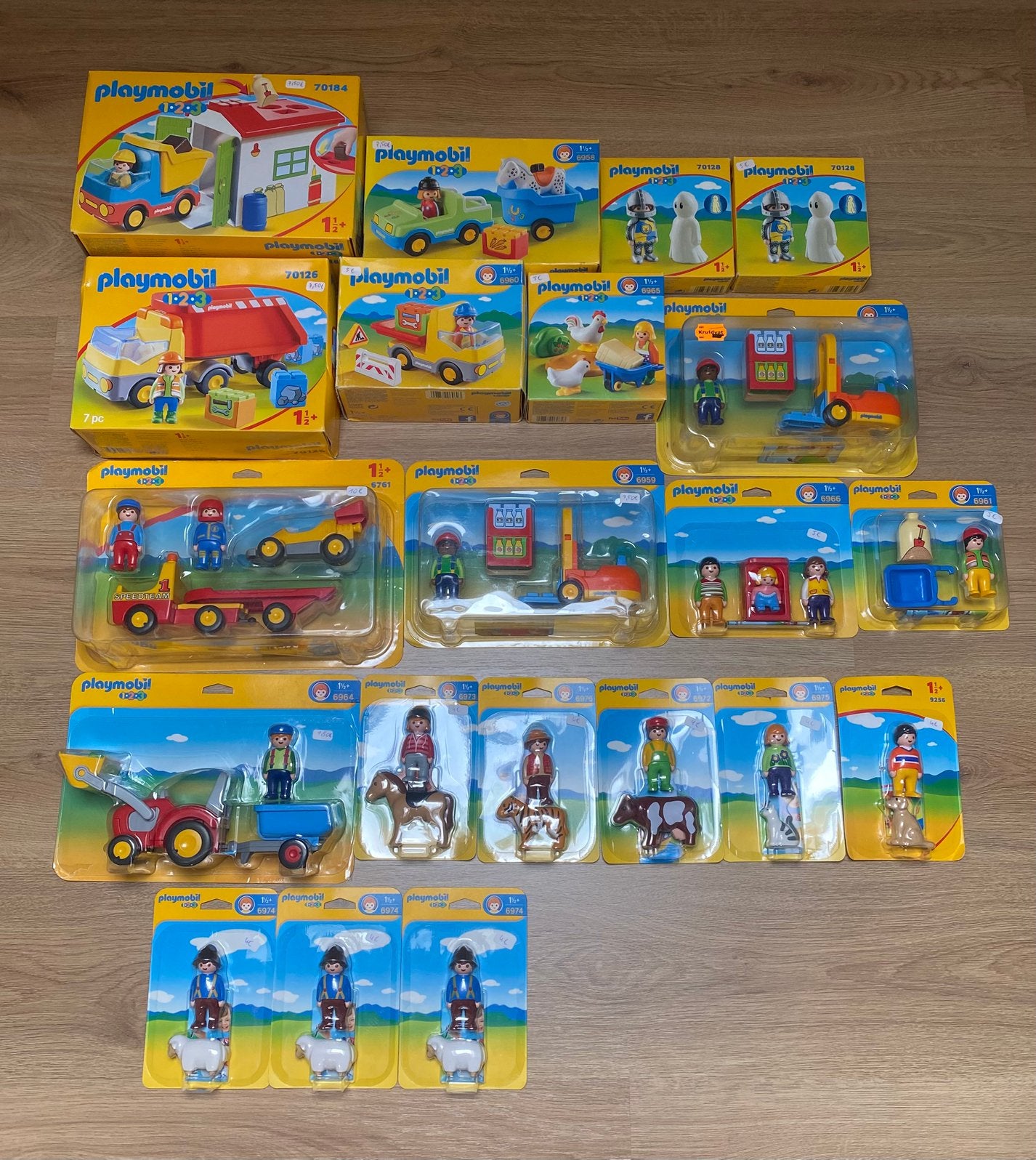 GROTE VERKOOP: Gloednieuwe & Ongeopende Playmobil 1.2.3 Sets, Kinderen en Baby's, Speelgoed | Playmobil, Ophalen of Verzenden