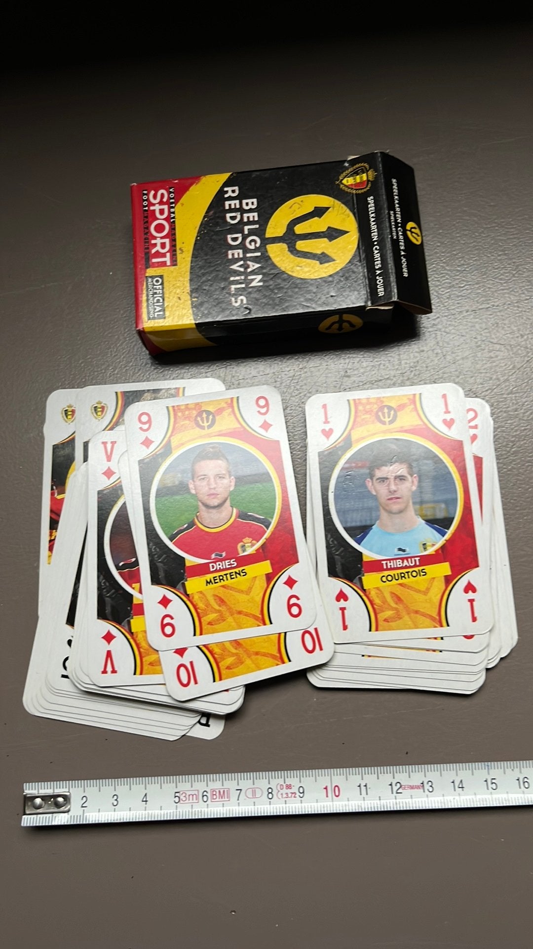 Kaartspel Rode Duivels, Tickets en Kaartjes