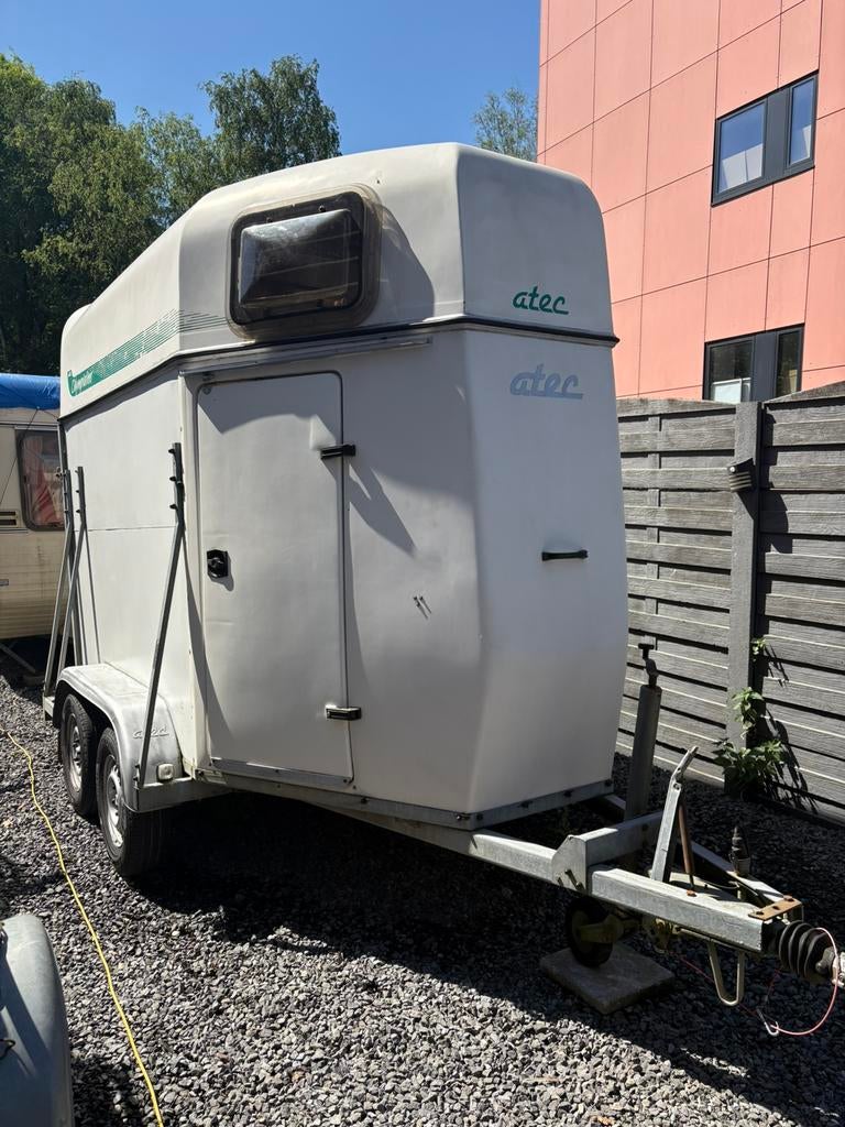Paardentrailer 2 paarden, Dieren en Toebehoren, Paarden en Pony's | Trailers en Aanhangwagens, Ophalen, Gebruikt, 2-paards trailer