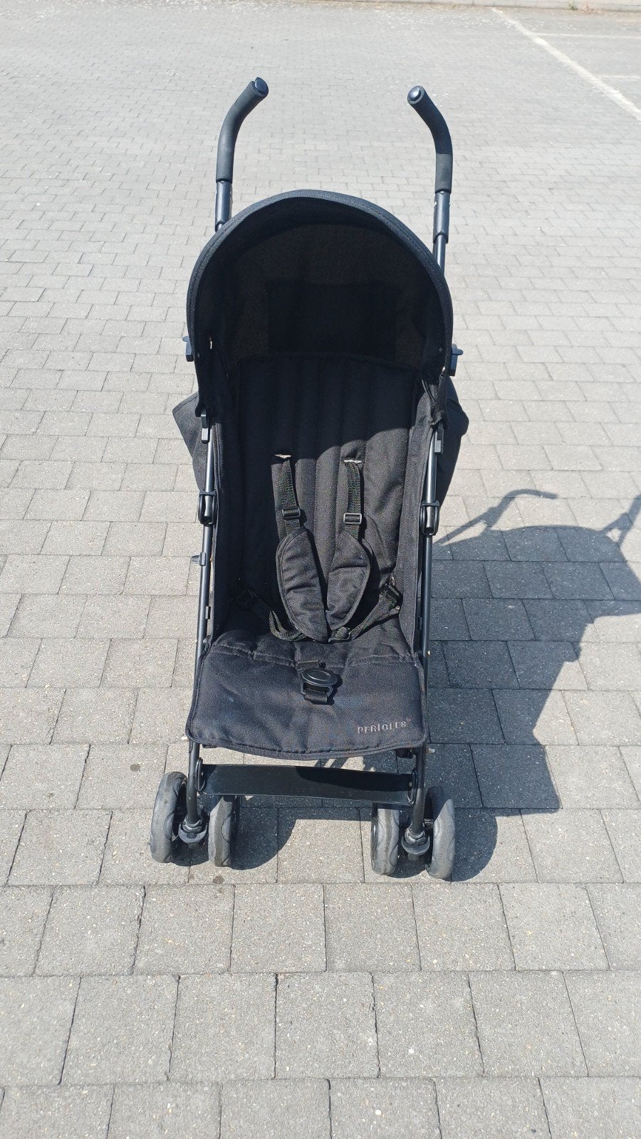 opplooibare kinderwagen (buggy) Pericles te koop, Kinderen en Baby's, Ophalen, Gebruikt, Overige merken, Verstelbare rugleuning