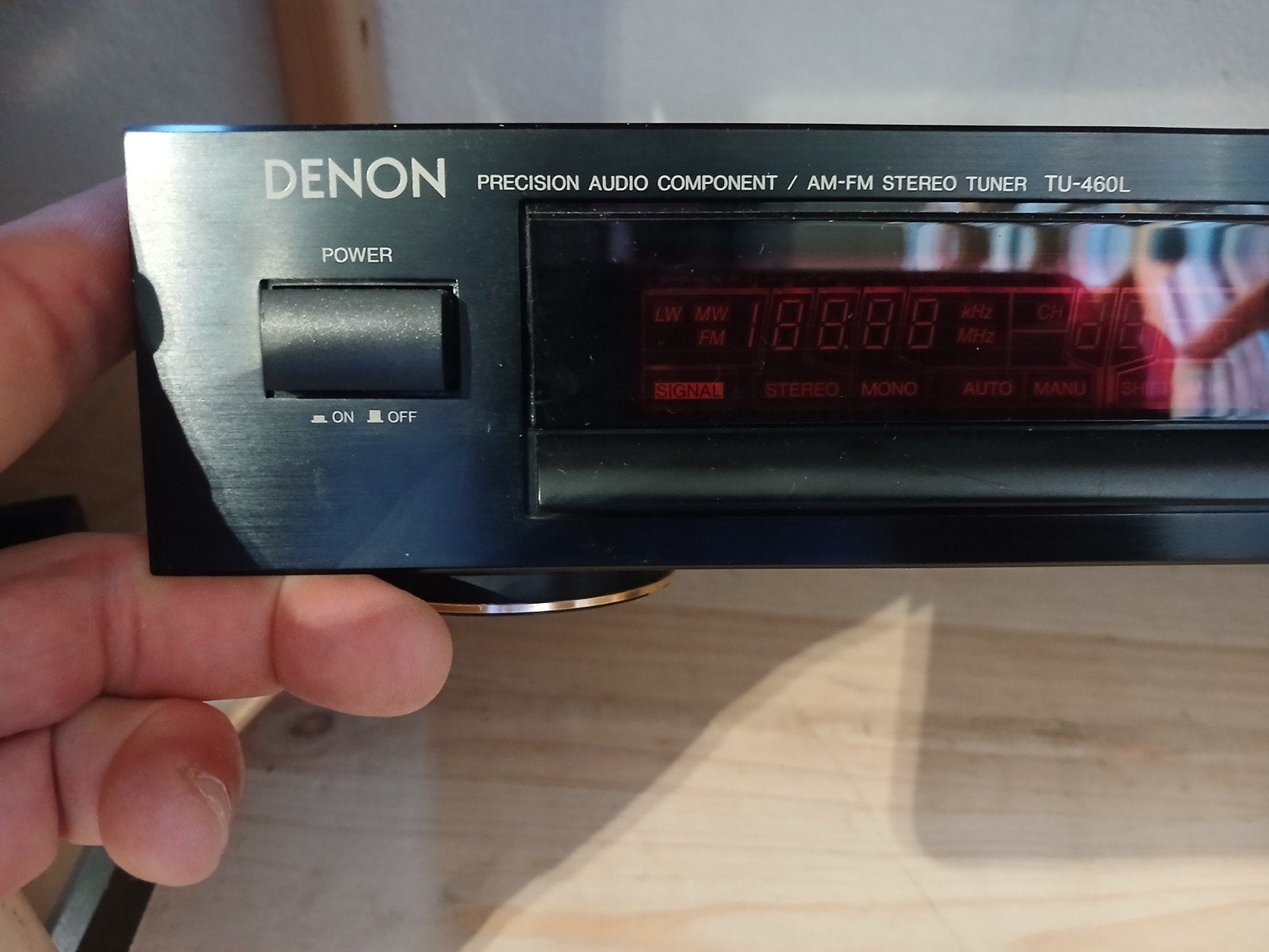 tuner denon, Enlèvement, Utilisé