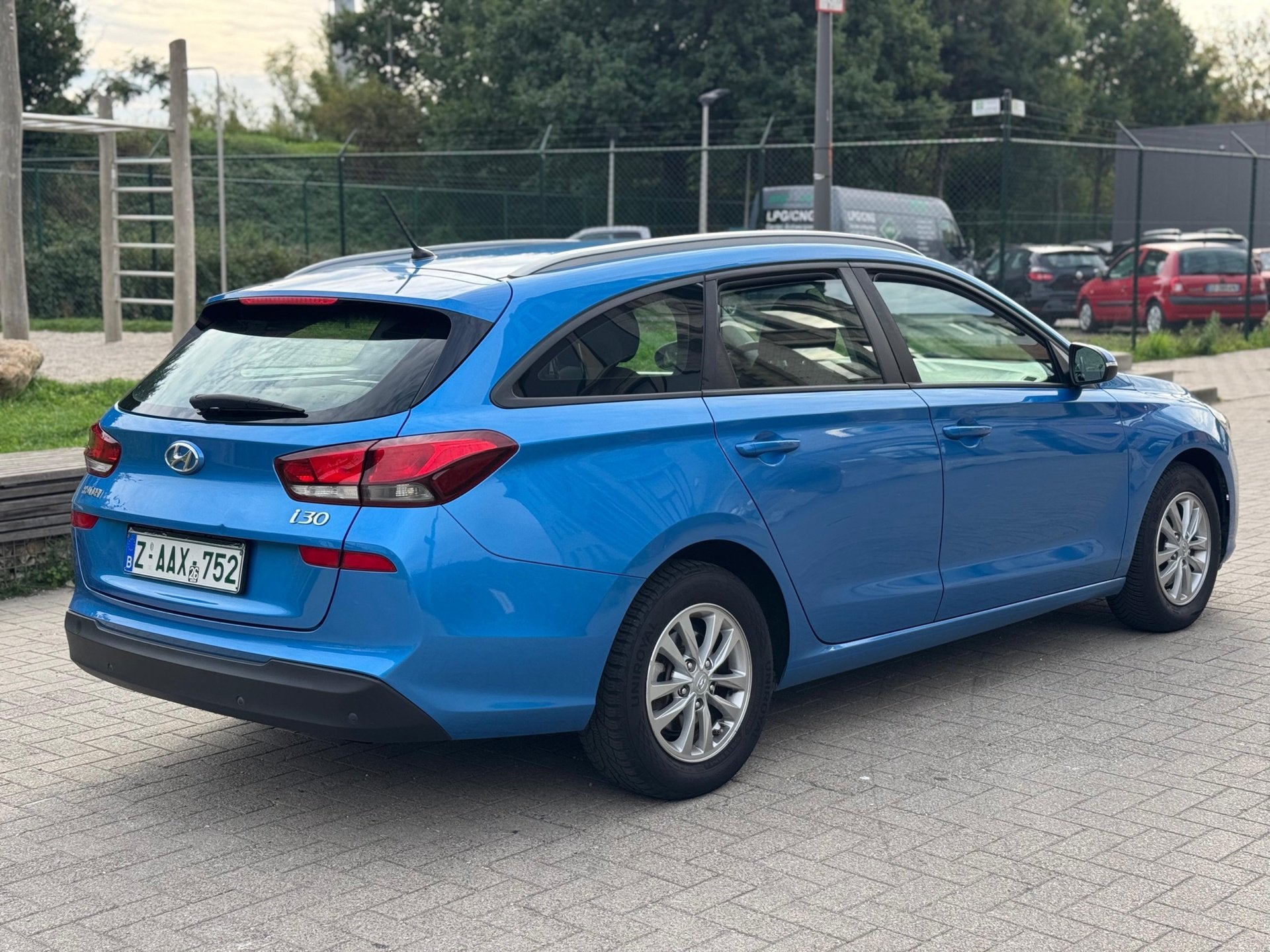 Hyundai I30, Auto's, Voorwielaandrijving, Euro 6, Skiluik, Blauw