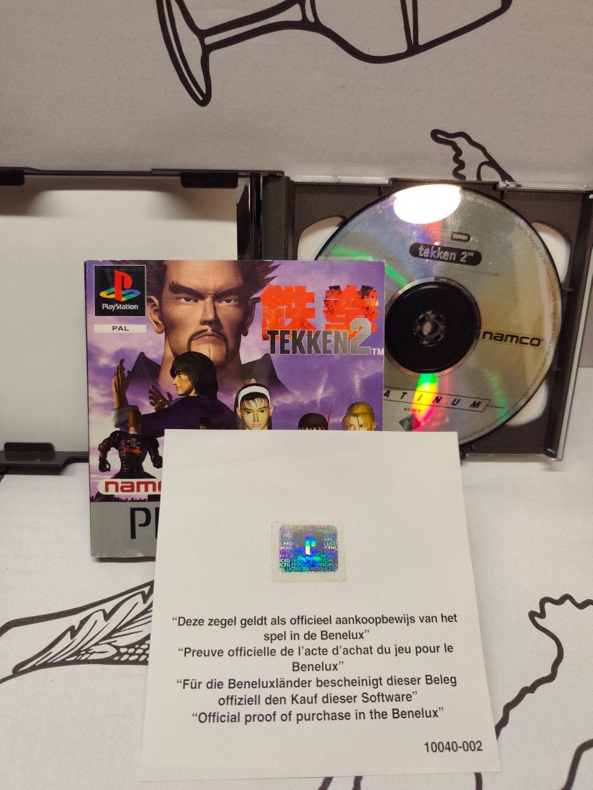 Tekken 2 compleet ps1, Games en Spelcomputers, Games | Sony PlayStation 1, Ophalen of Verzenden