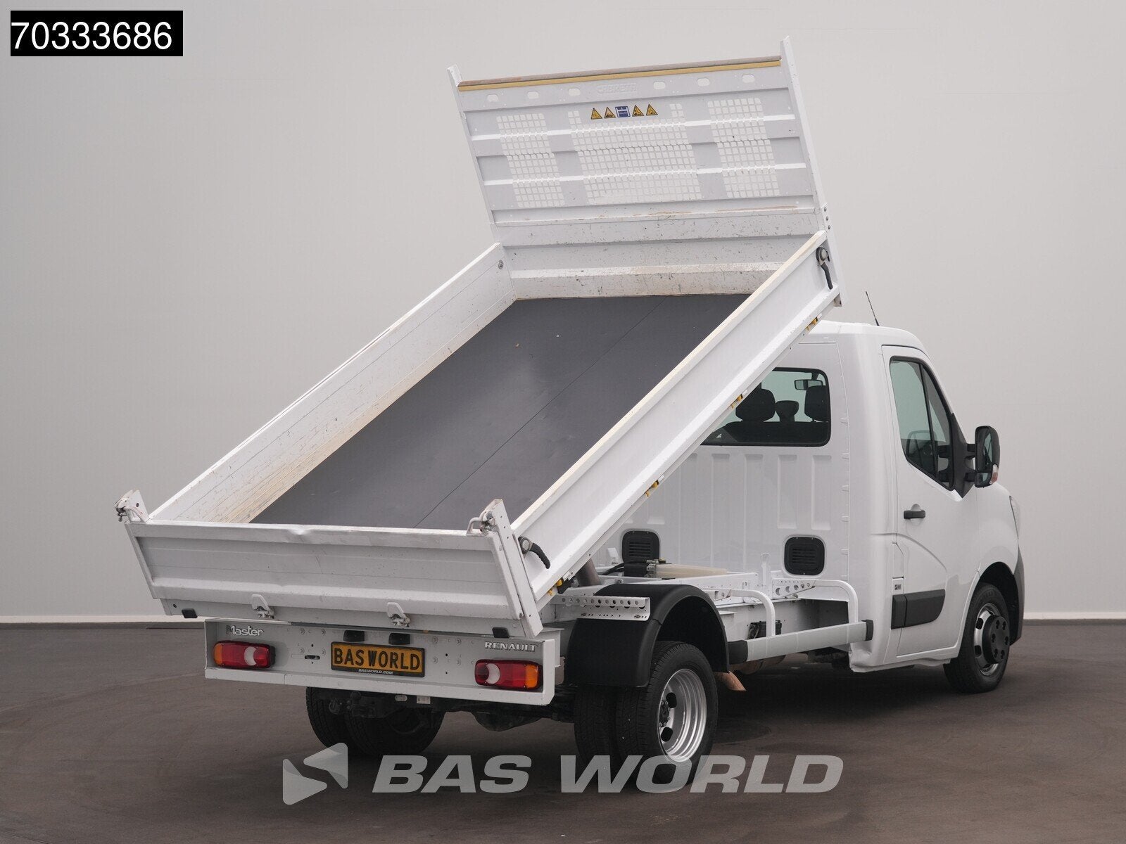 Renault Master 130PK Kipper Dubbellucht 3,5t Trekhaak Airco, Autos, Achat, Euro 6, Entreprise, 96 kW