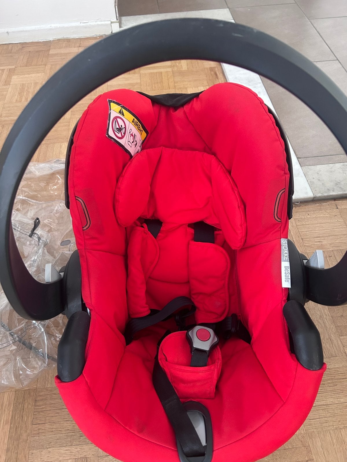 Siege bebe Stokke, Enfants & Bébés, Enlèvement, Comme neuf, Autres marques