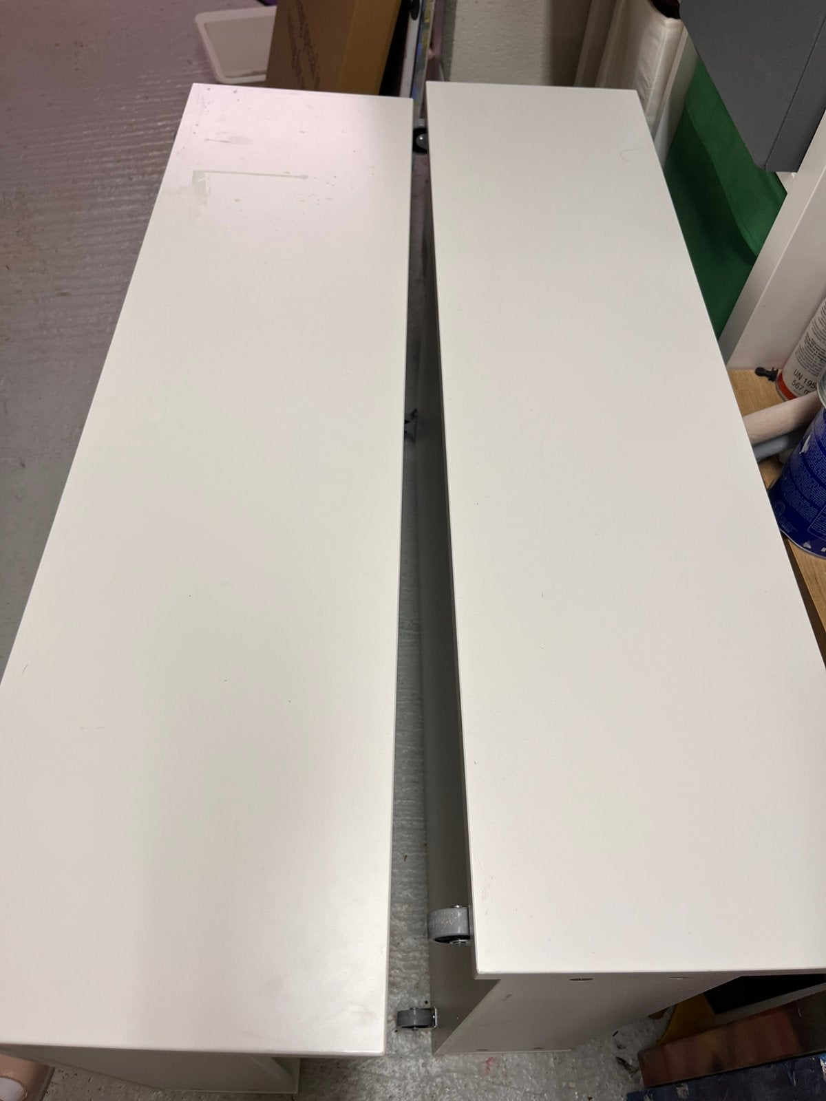 2 tiroirs blancs pour le dessous du lit Malm ikea, Enlèvement, Comme neuf