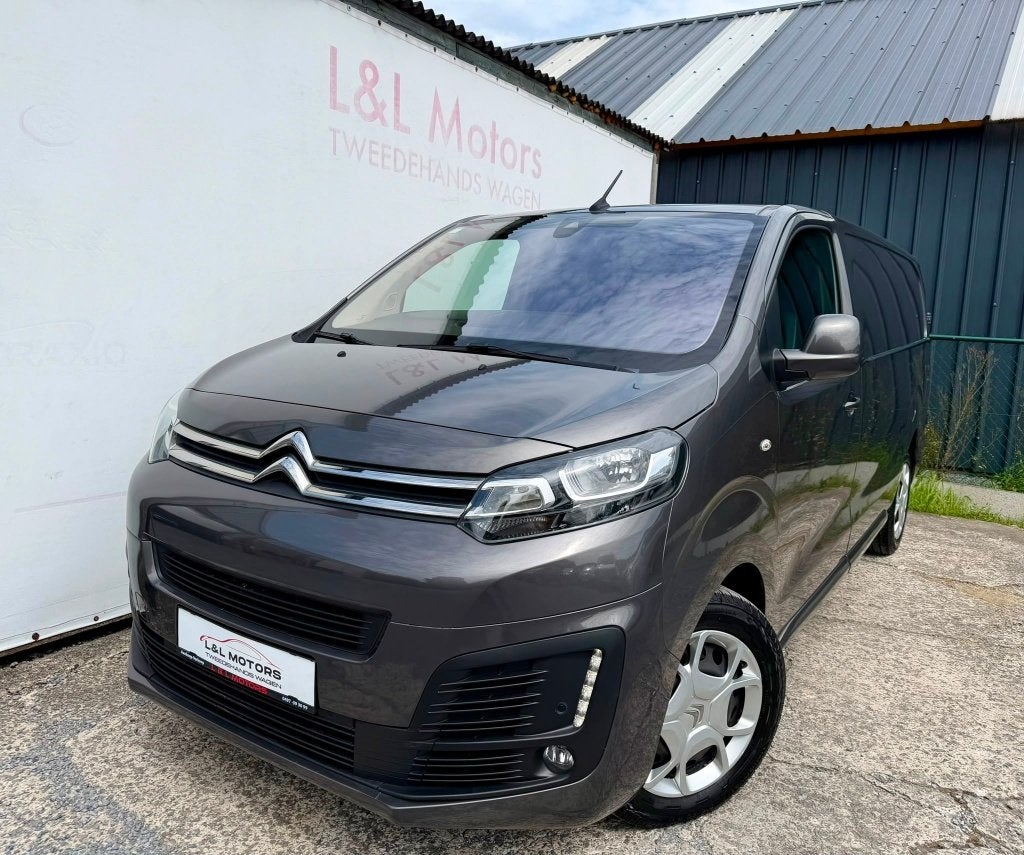 Citroen Jumpy 2.0d Long Chassis*3Pl Camera  Navi Carplay*, Auto's, Citroën, Bedrijf, Te koop, Jumpy Combi, Diesel, Euro 6, Overige carrosserie