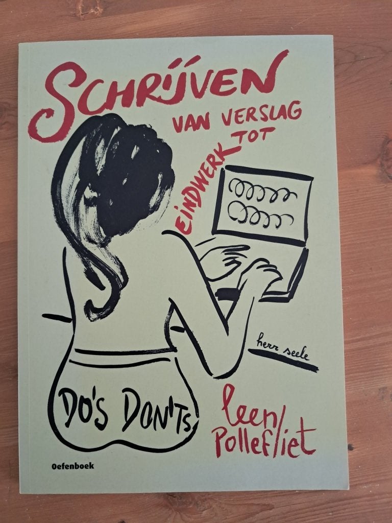 boek 'Schrijven van verslag tot eindwerk', Ophalen, Zo goed als nieuw, Overige niveaus, Leen Pollefliet