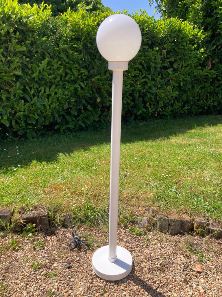 Lampadaire vintage outdoor indoor design 80’s, Jardin & Terrasse, Éclairage extérieur, Enlèvement, Utilisé, Lampadaire