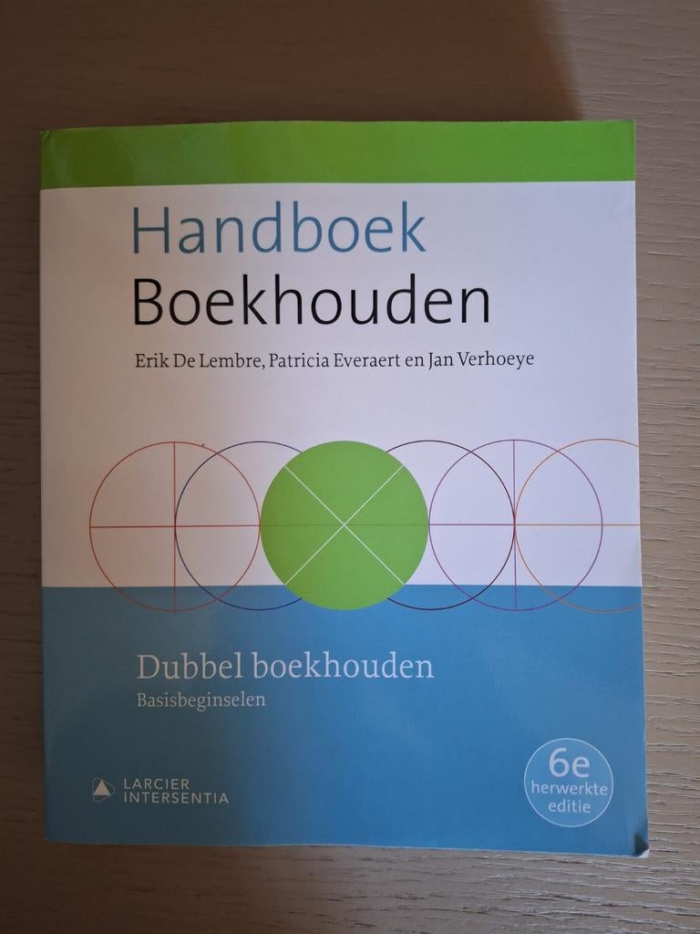 NIEUW handboek dubbel boekhouden, Boeken, Ophalen