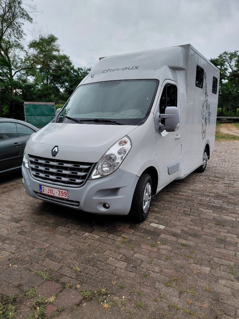 Te huur paardencamionette rijbewijs B, Enlèvement, Utilisé, Remorque 2 chevaux