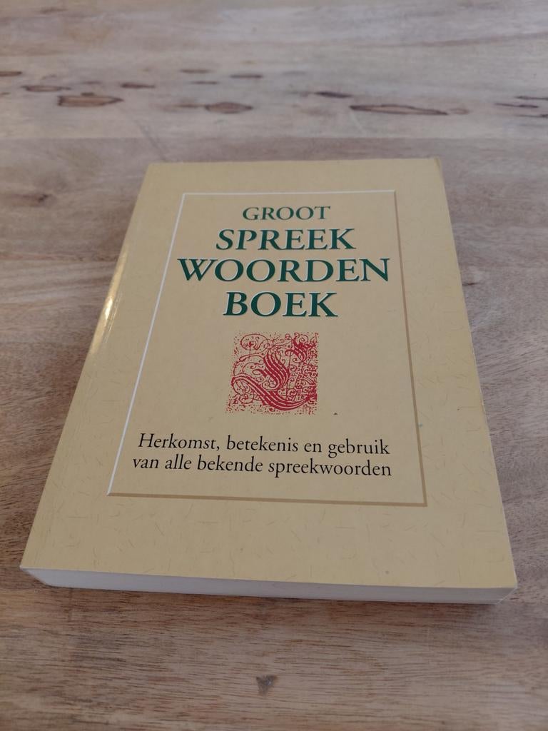 Groot spreekwoordenboek, Boeken, Ophalen of Verzenden