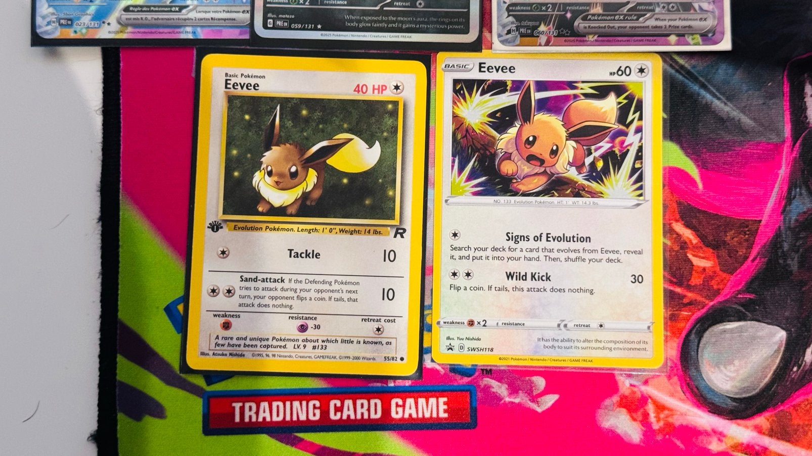 Eevee pokemon kaarten, Enlèvement ou Envoi