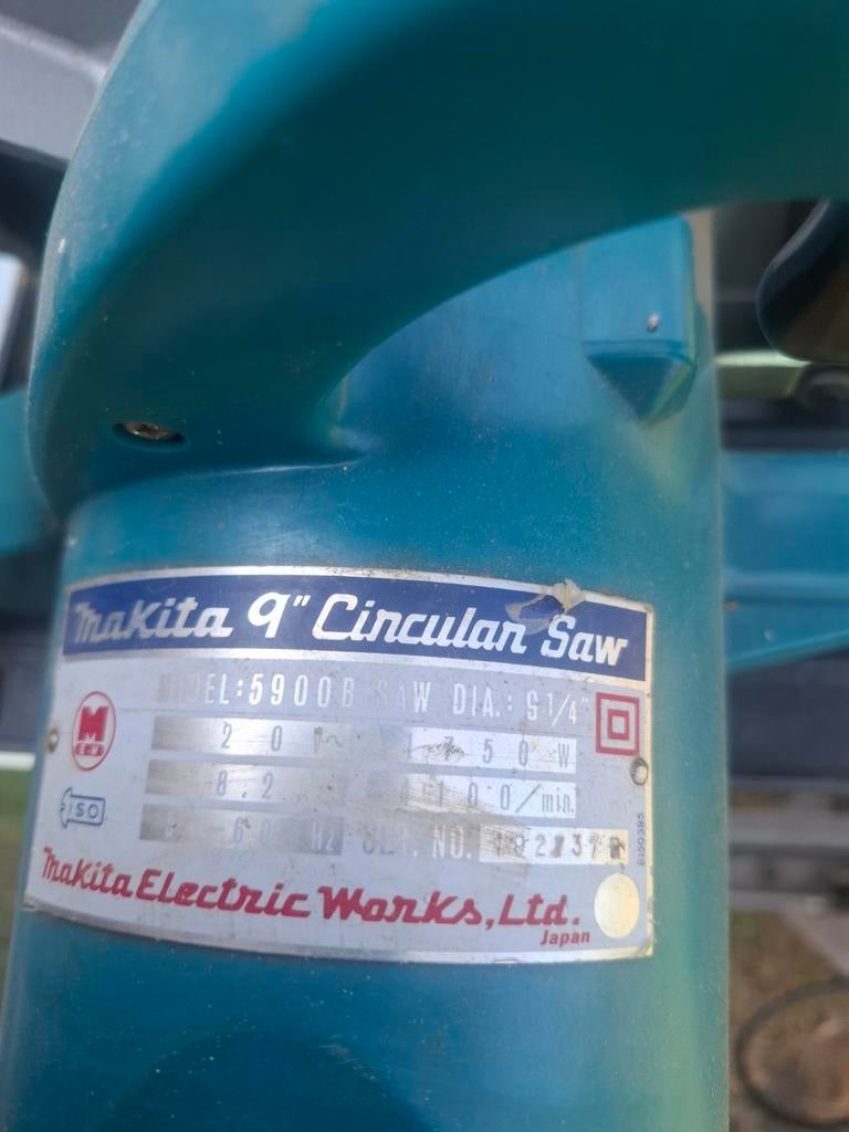 Cirkelzaag makita, Ophalen, Cirkelzaag