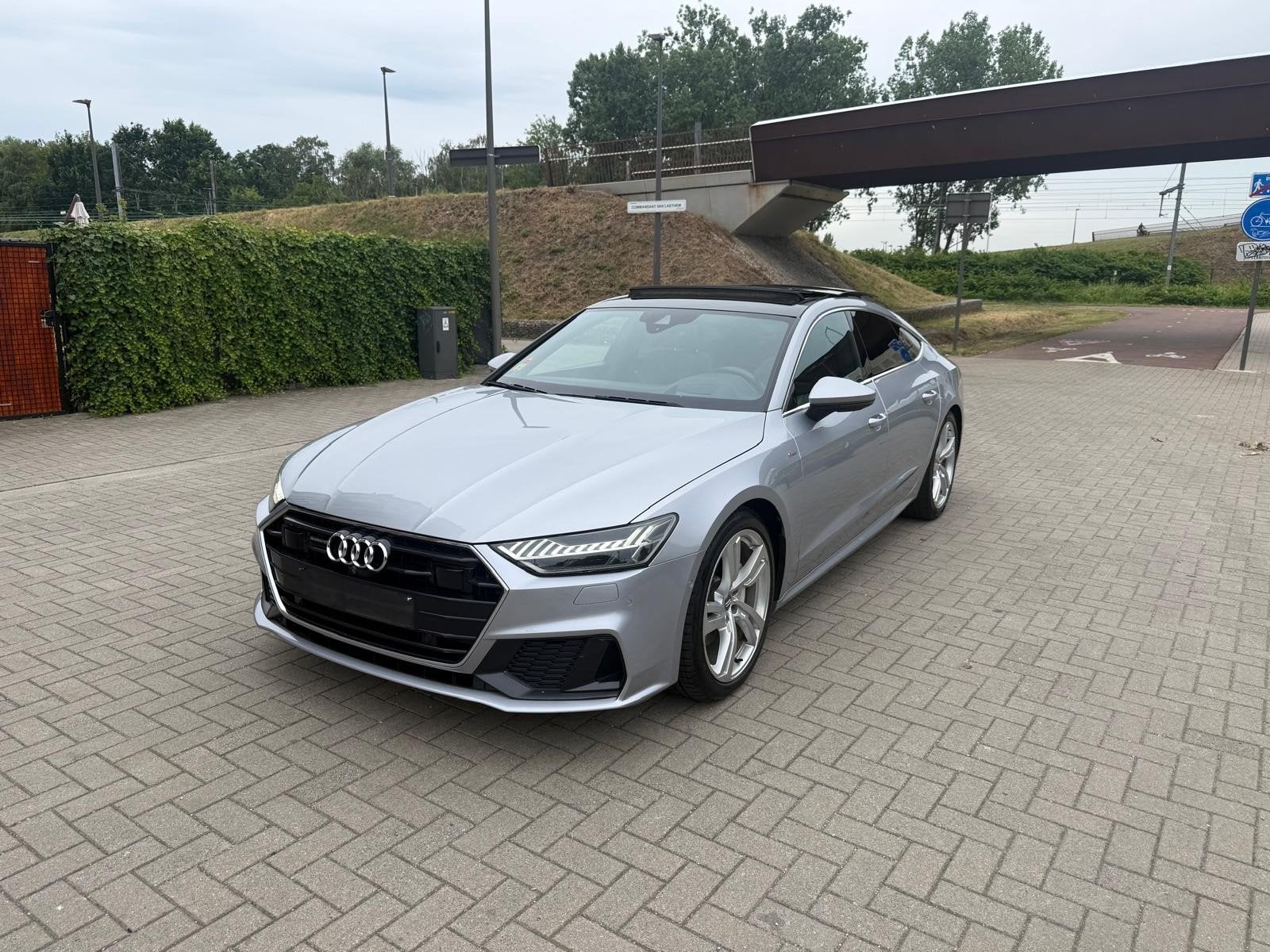 AUDI A7 30TDI AUTOMAAT QUATRO 12/2018 224000KM KEURING 300PK, Auto's, Audi, Stof, Euro 6, Particulier, Te koop