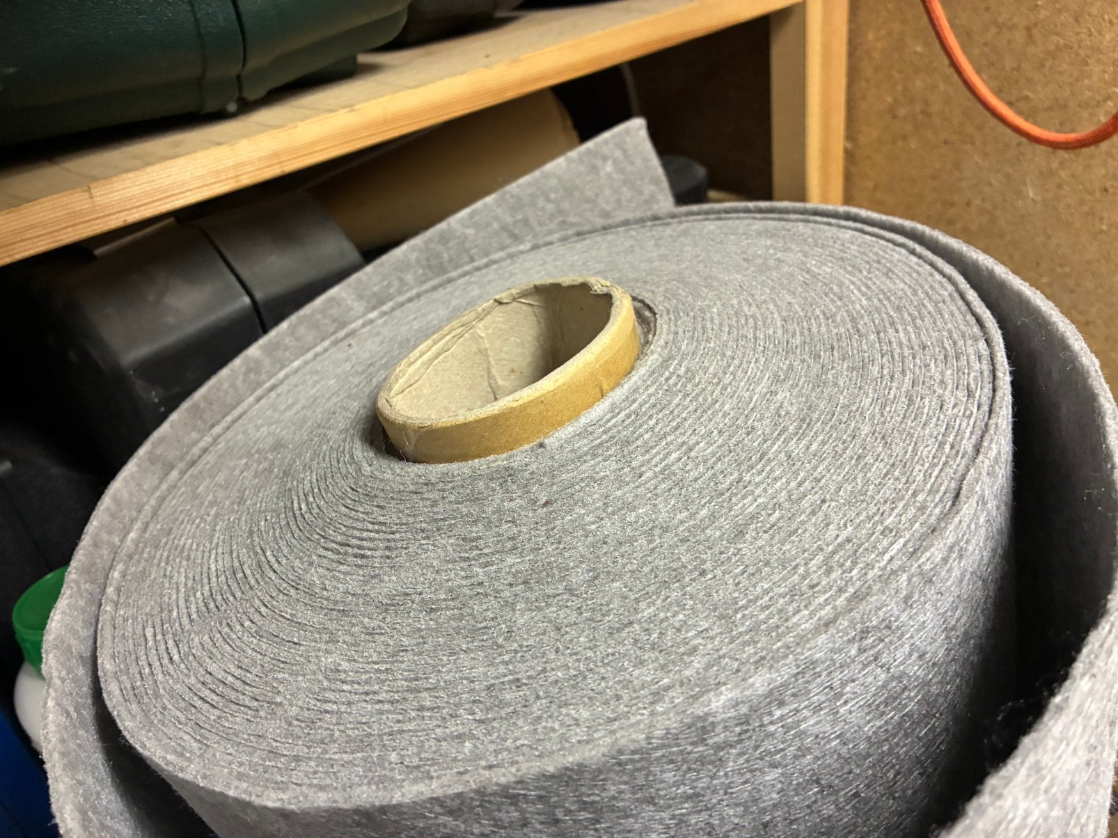 Rol vilt. 300micron ongveer nog 30m, Ophalen, Nieuw, Overige materialen
