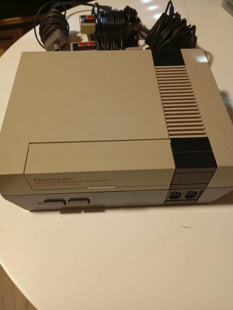 NINTENDO + 5 SPELLEN, 2 spelers, Ophalen of Verzenden, Gebruikt, Avontuur en Actie
