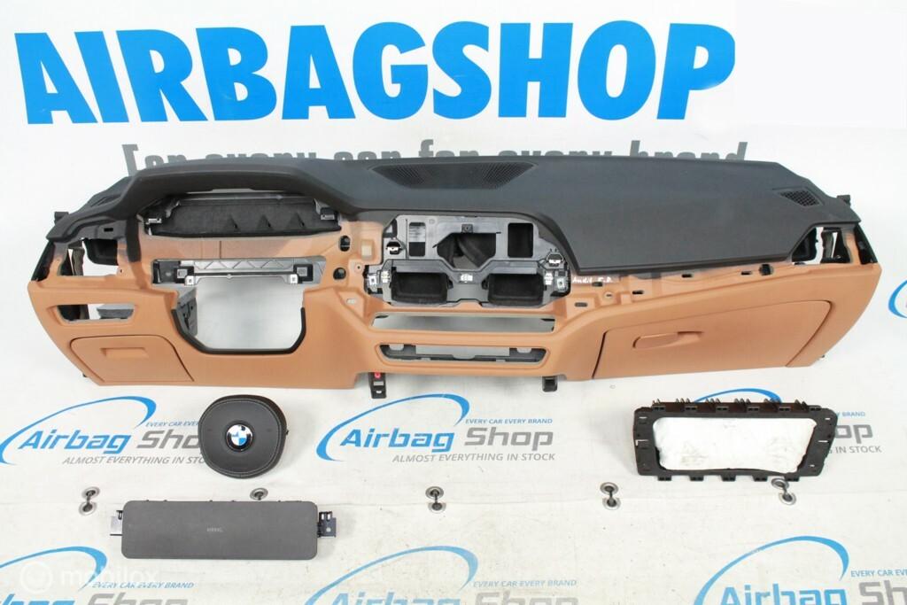 Airbag kit Tableau de bord noir brun BMW 3 serie G20, Enlèvement ou Envoi, Utilisé