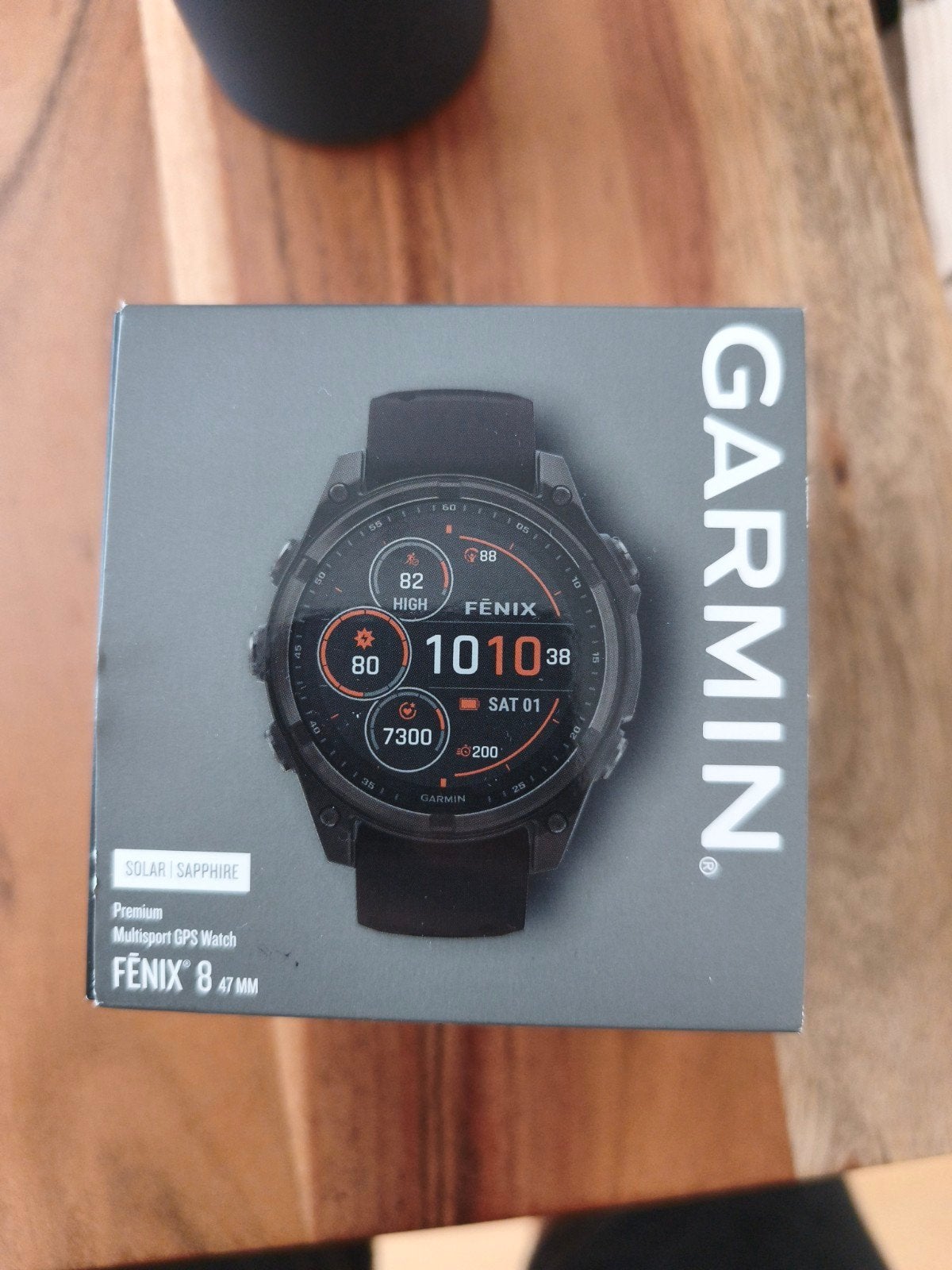 Garmin fenix 8 solar et sapphire, Étanche, Garmin, Comme neuf, Enlèvement