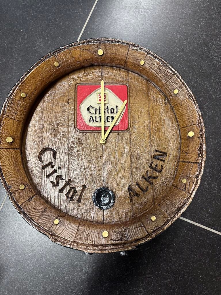 Horloge Cristal Alken, Enlèvement, Comme neuf, Panneau publicitaire