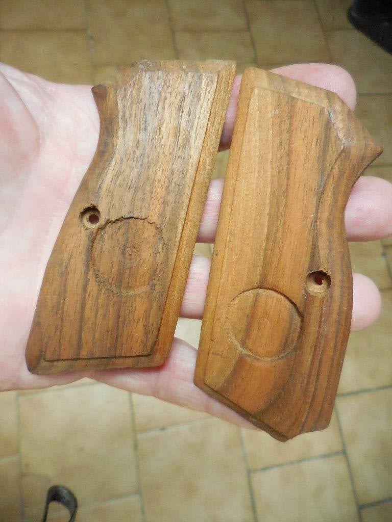 plaquettes poignées  GP en bois, Collections, Envoi
