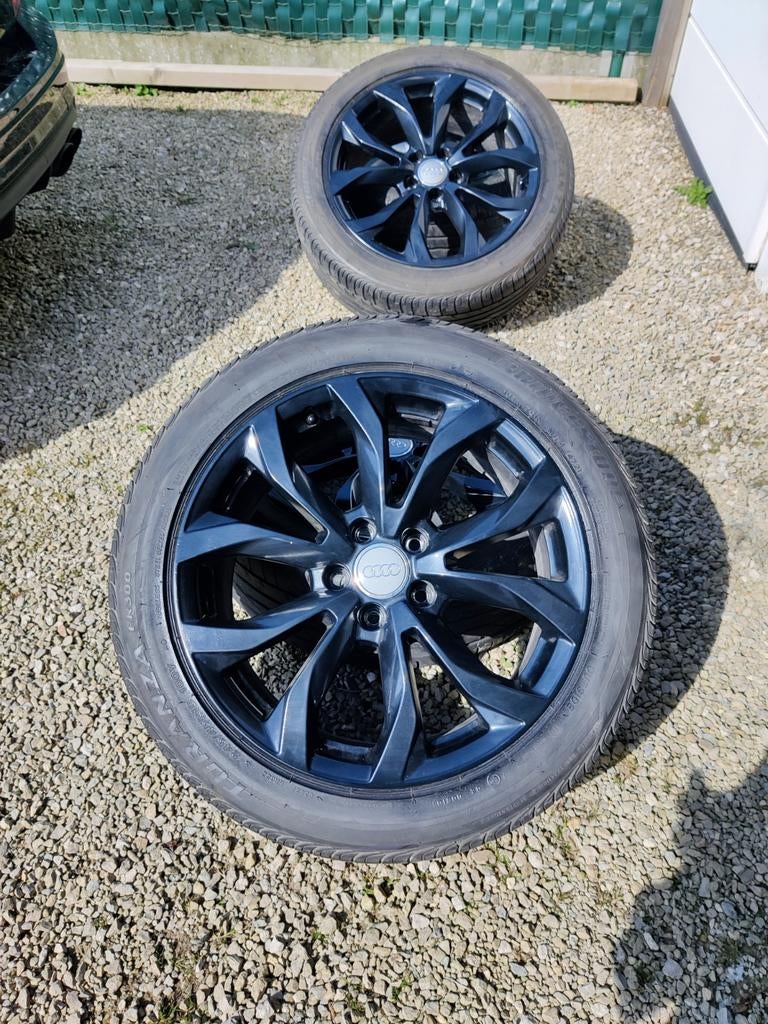Jantes d'origine Audi A6 C7, Pneus et Jantes, 245 mm, Enlèvement ou Envoi, Véhicule de tourisme