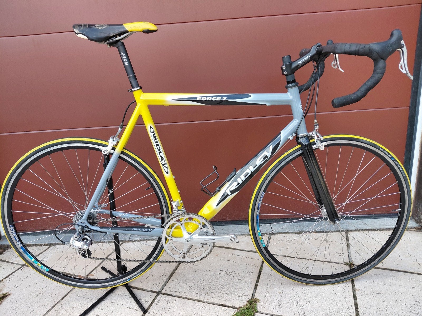 Vélo de route Ridley Force 7 - Campagnolo Daytona 10s, Vélos & Vélomoteurs, Frein sur jante, Aluminium, 57 à 61 cm, Enlèvement