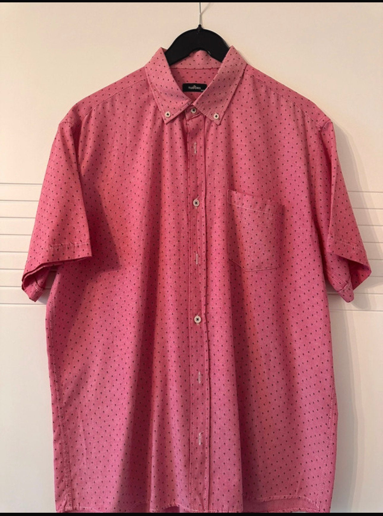 Roze herenhemd, Kleding | Heren, Overhemden, Ophalen of Verzenden, Zo goed als nieuw, Roze