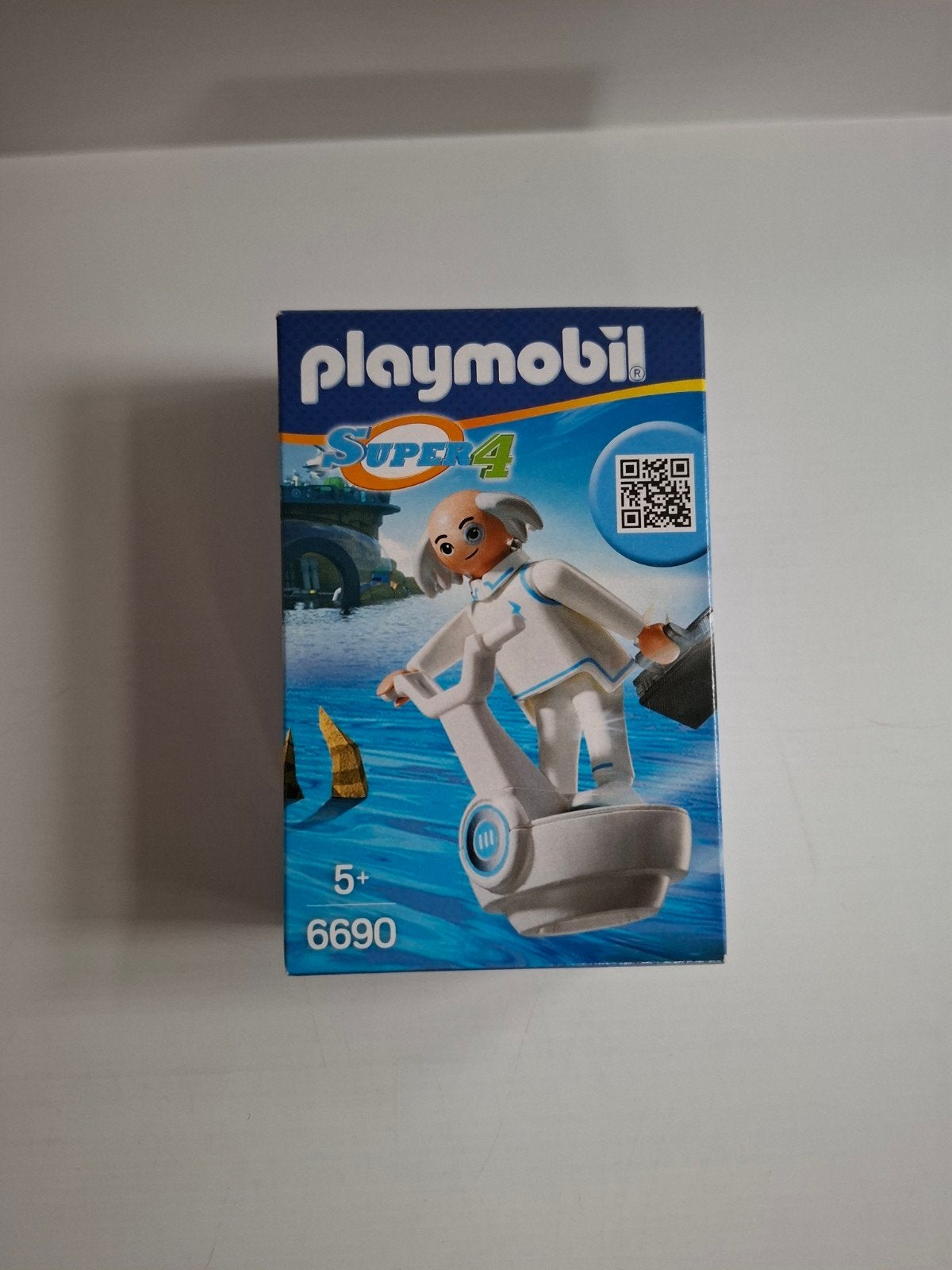Playmobil Super 4 set 6690 Dr X Dokter Professor nieuw, Enfants & Bébés, Neuf, Enlèvement ou Envoi, Autres séries, Kit complet