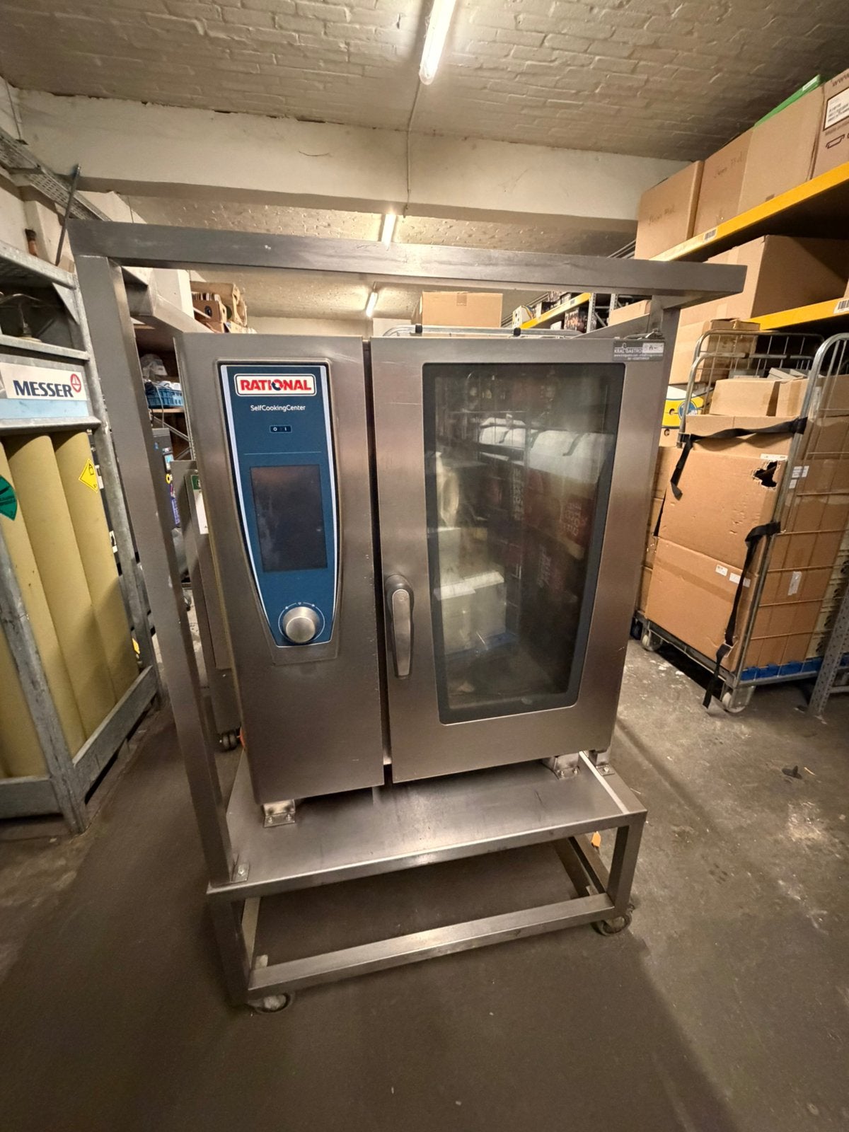 Rational oven / steamer op gas, Enlèvement, Utilisé, Fours, Fours à micro-ondes et Fours à vapeur