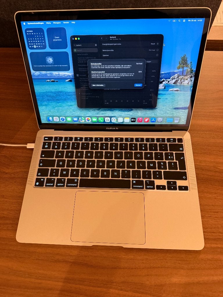 MacBook Air M1 2020 | SILVER | 8GB | 256GB | AZERTY | 13", Computers en Software, Ophalen, 256 GB, 8 GB, 13 inch