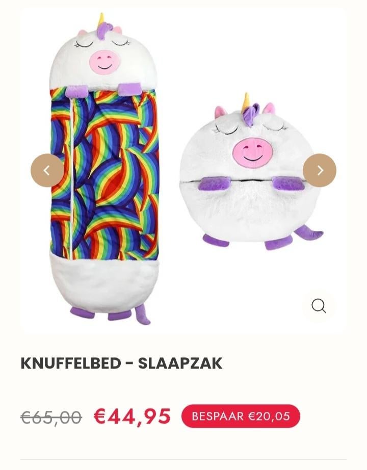 Knuffelbed / Slaapzak, Kinderen en Baby's, Ophalen, Zo goed als nieuw