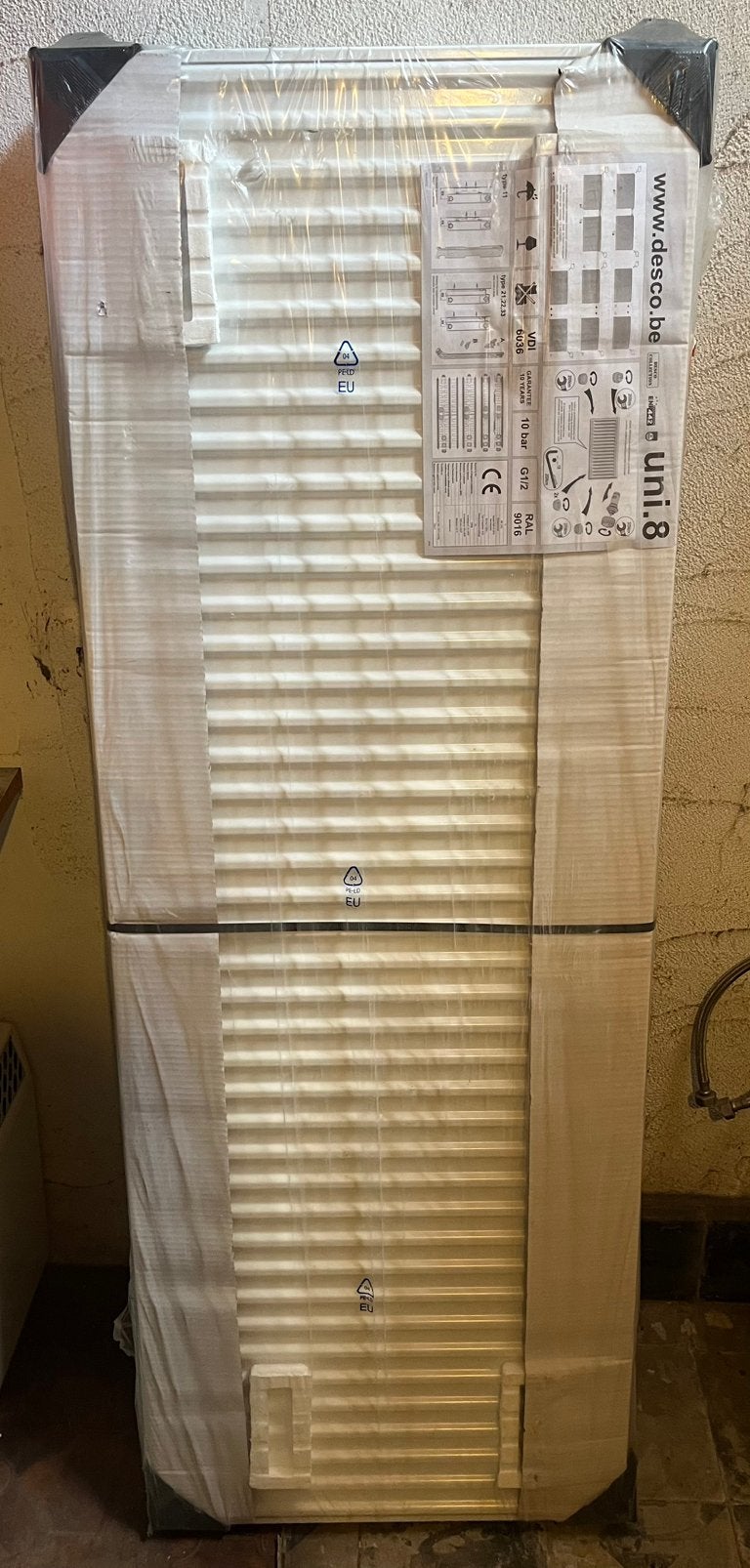 DESCO D-RADIATOR UNI.8 22-H500-L1400  nieuw in verpakking, Ophalen, Nieuw