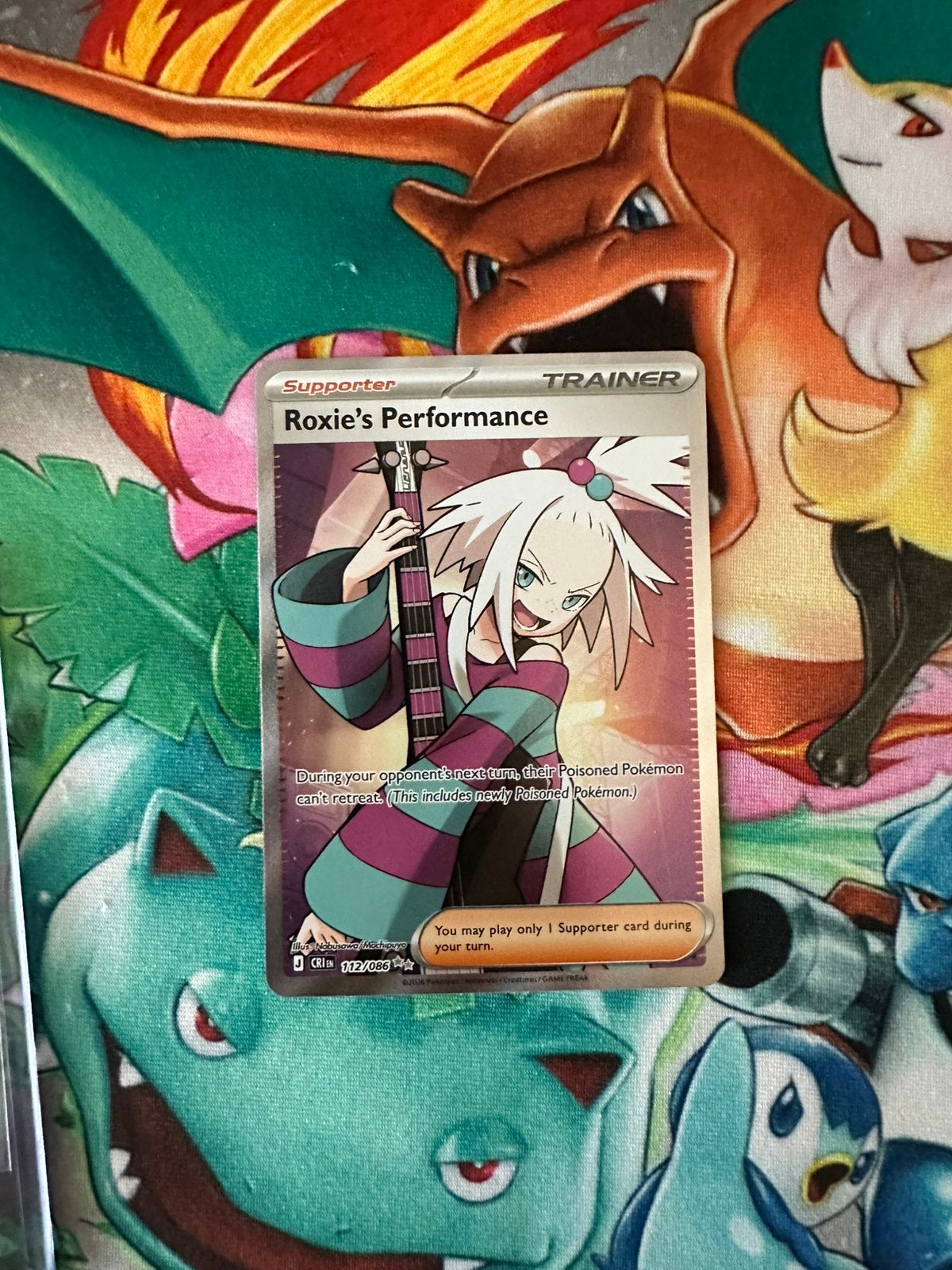 Roxie’s Performance, Hobby & Loisirs créatifs, Jeux de cartes à collectionner | Pokémon, Enlèvement, Comme neuf