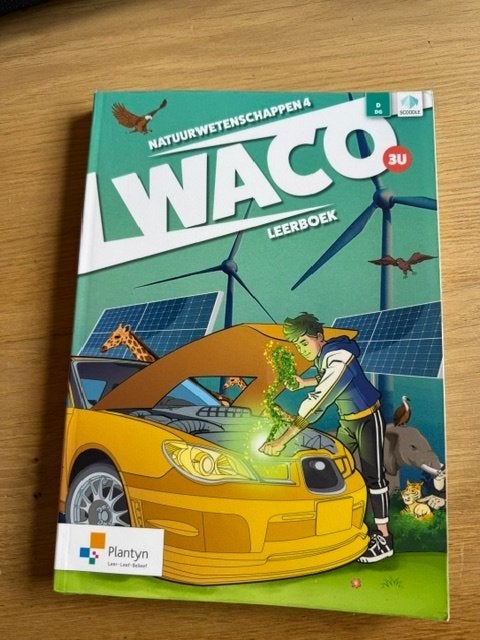 Natuurwetenschappen - WACO - leerboek 3U - 9789049703561, Boeken, Verzenden, Zo goed als nieuw, Plantyn