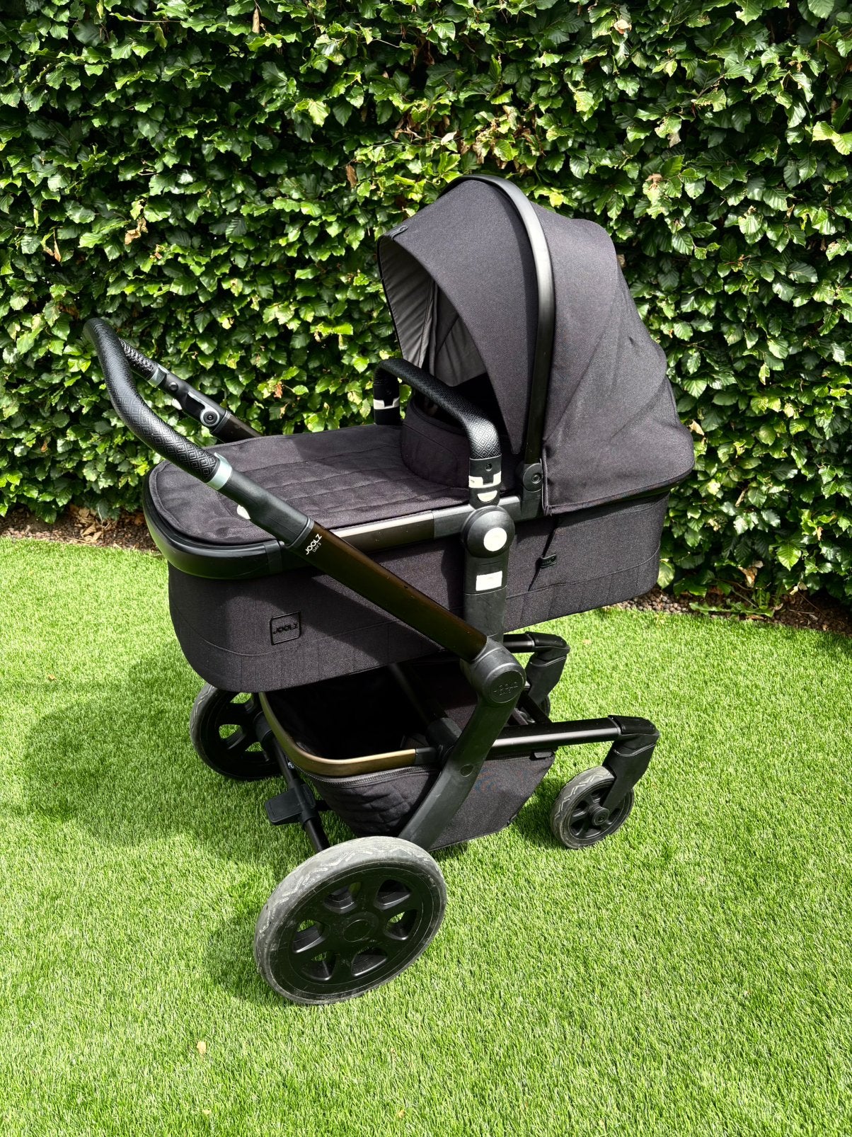 Joolz Day 3 zwart, Kinderen en Baby's, Kinderwagens en Combinaties, Verstelbare duwstang, Zo goed als nieuw, Ophalen, Kinderwagen